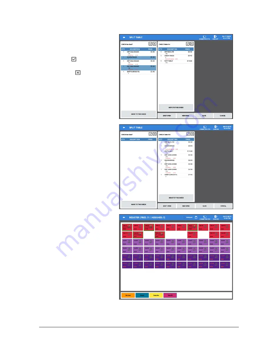 Sam4s SAP-6600II Operator'S Manual Download Page 131