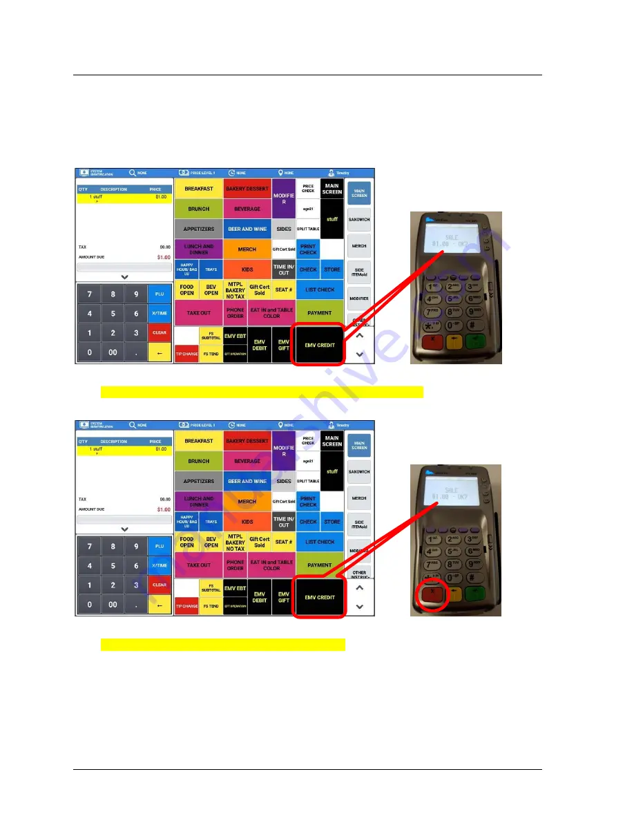 Sam4s SAP-6600II Operator'S Manual Download Page 230