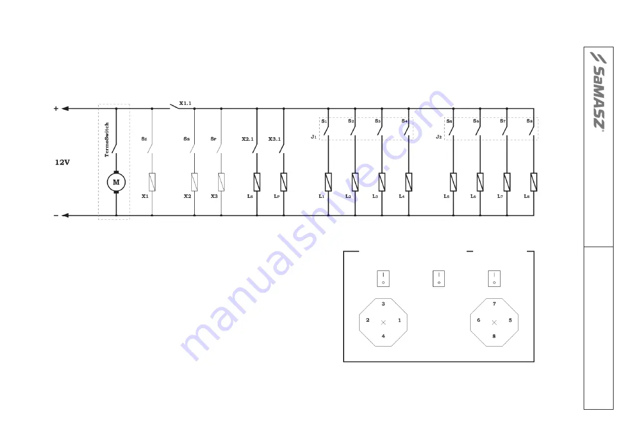 SaMASZ CAMEL 900 Operator'S Manual Download Page 61