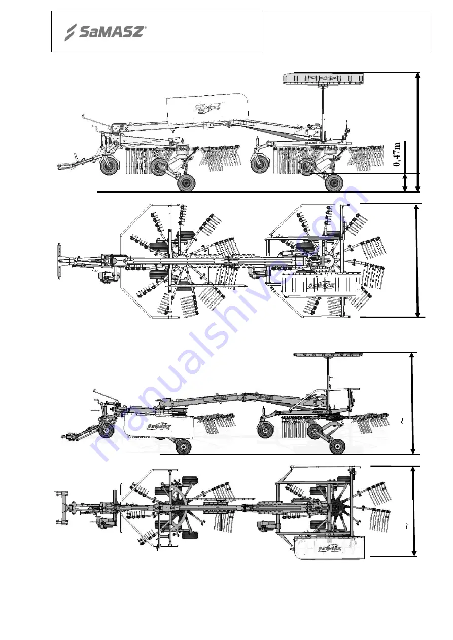 SaMASZ DUO 740 Operator'S Manual Download Page 21