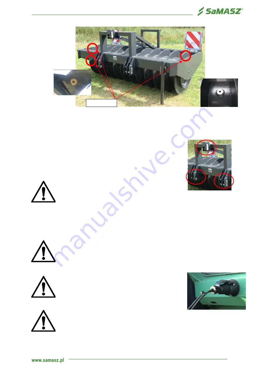 SaMASZ IMPACT 300 H Operator'S Manual Download Page 11