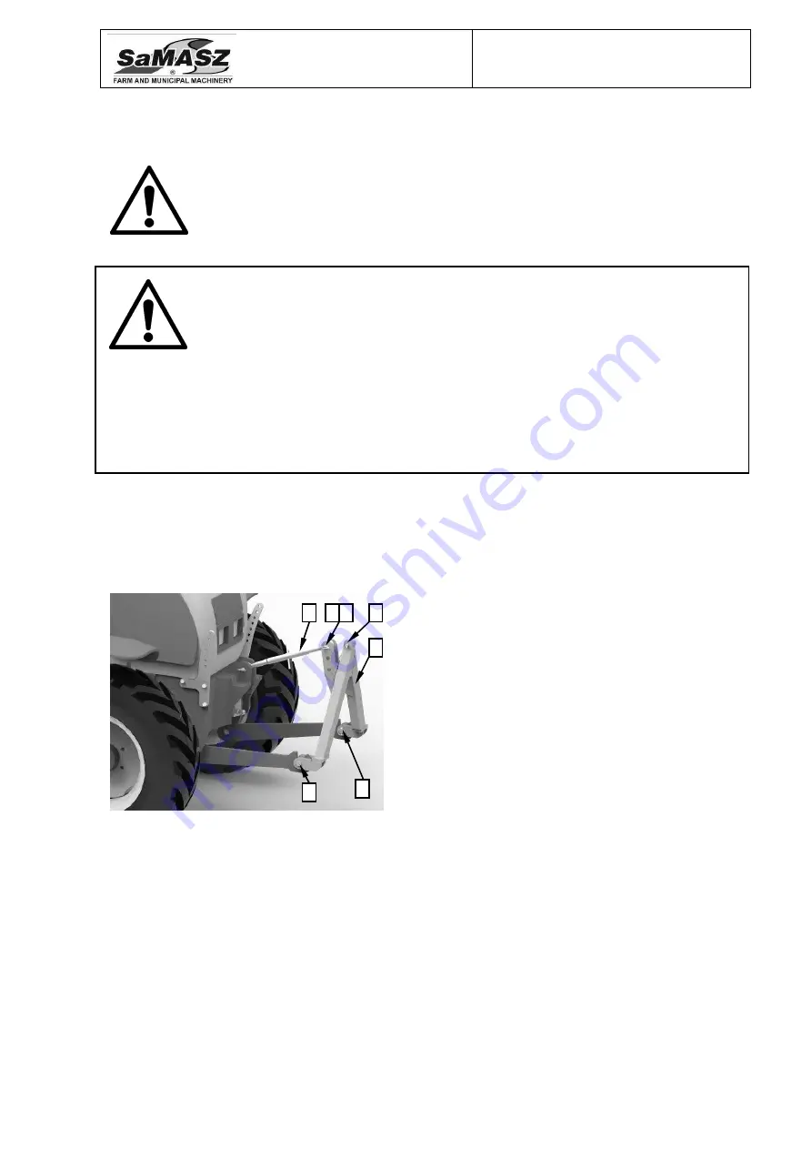 SaMASZ KDF 260 Operator'S Manual Download Page 21