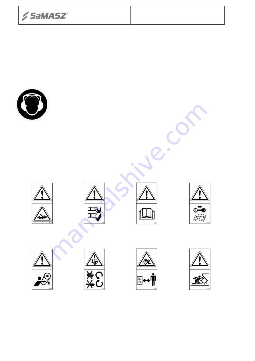 SaMASZ KDT 180 Operator'S Manual Download Page 16