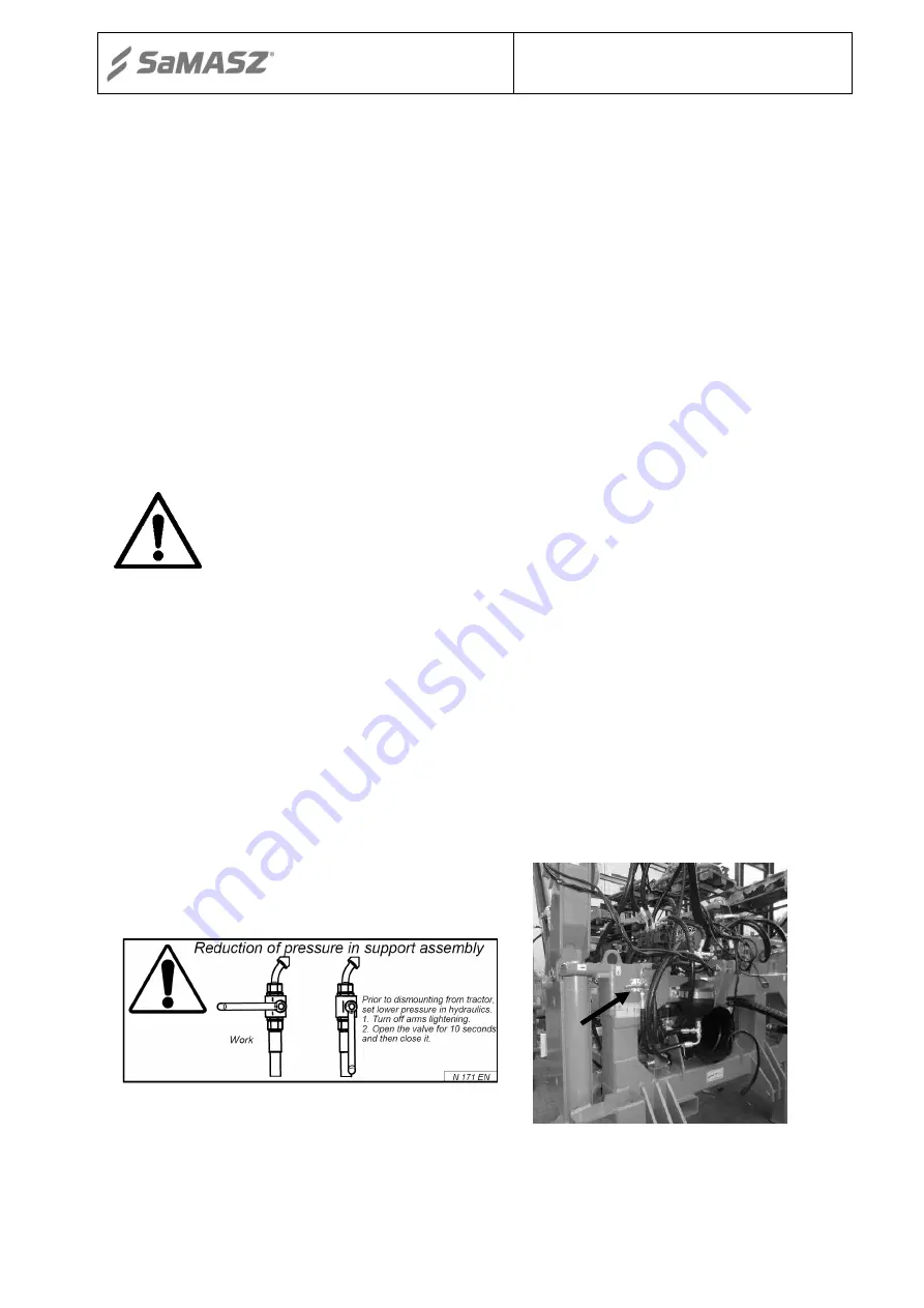 SaMASZ KWT 550 Operator'S Manual Download Page 55