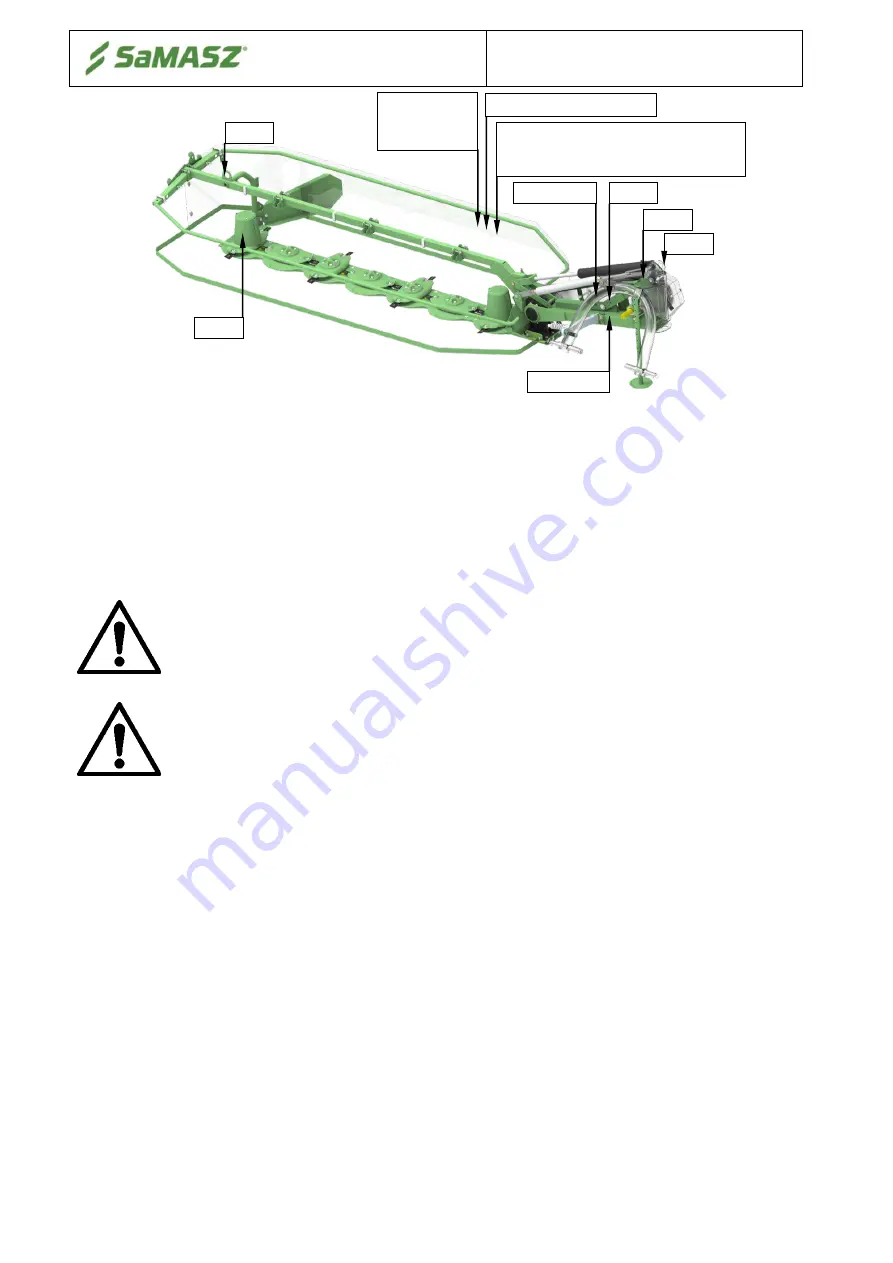 SaMASZ SAMBA 160 Operator'S Manual Download Page 18