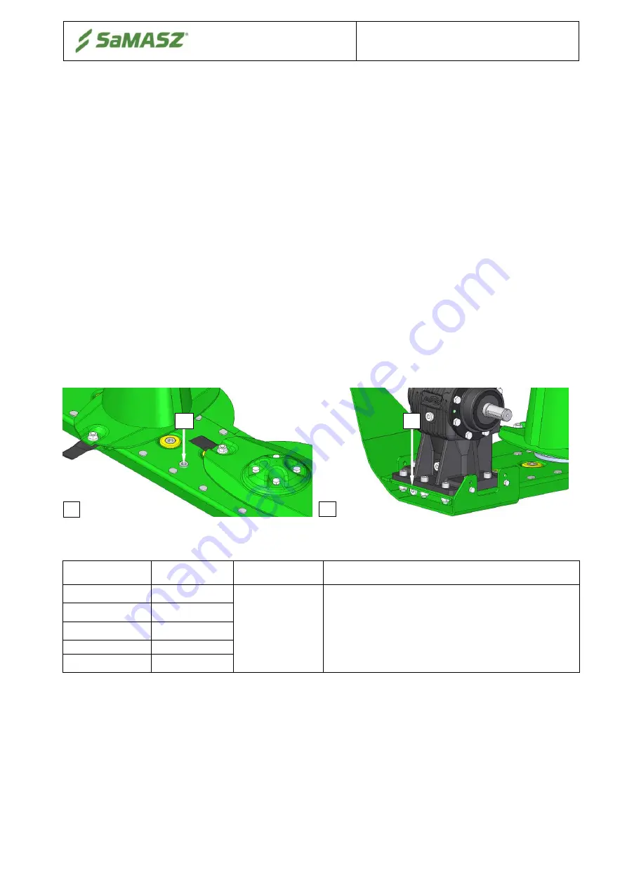 SaMASZ SAMBA 160 Operator'S Manual Download Page 33