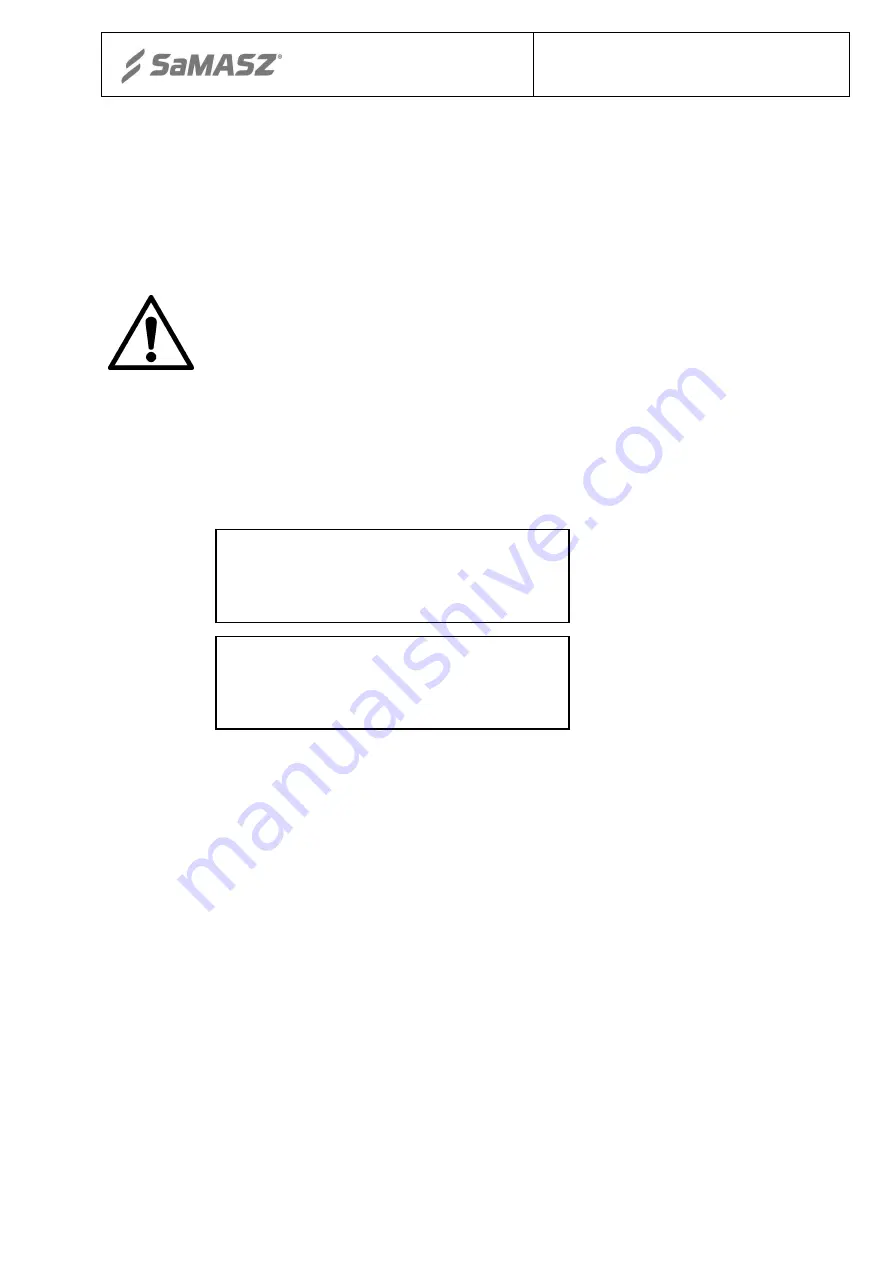 SaMASZ Spin F Operator'S Manual Download Page 37