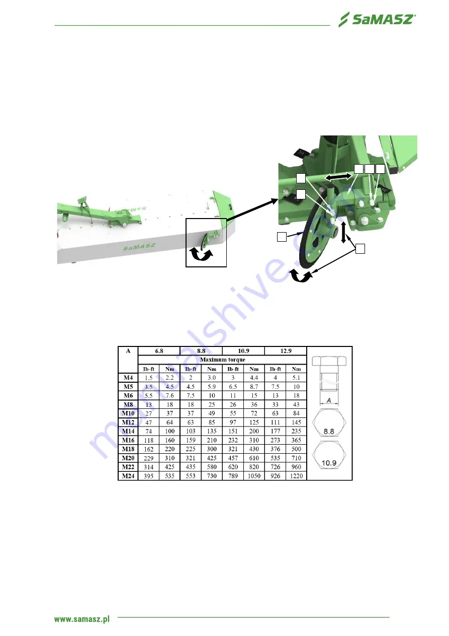 SaMASZ XT 390 Operator'S Manual Download Page 35