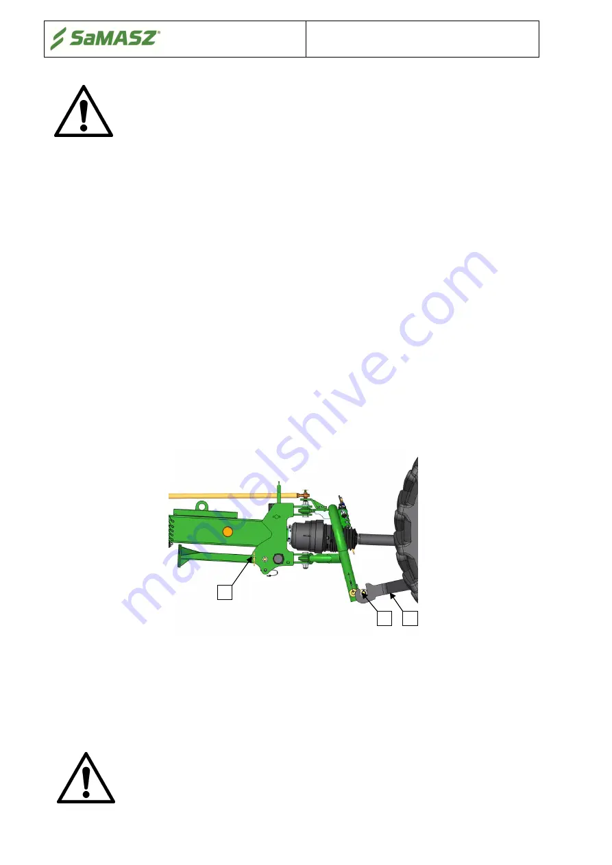 SaMASZ Z2-780 Operator'S Manual Download Page 18