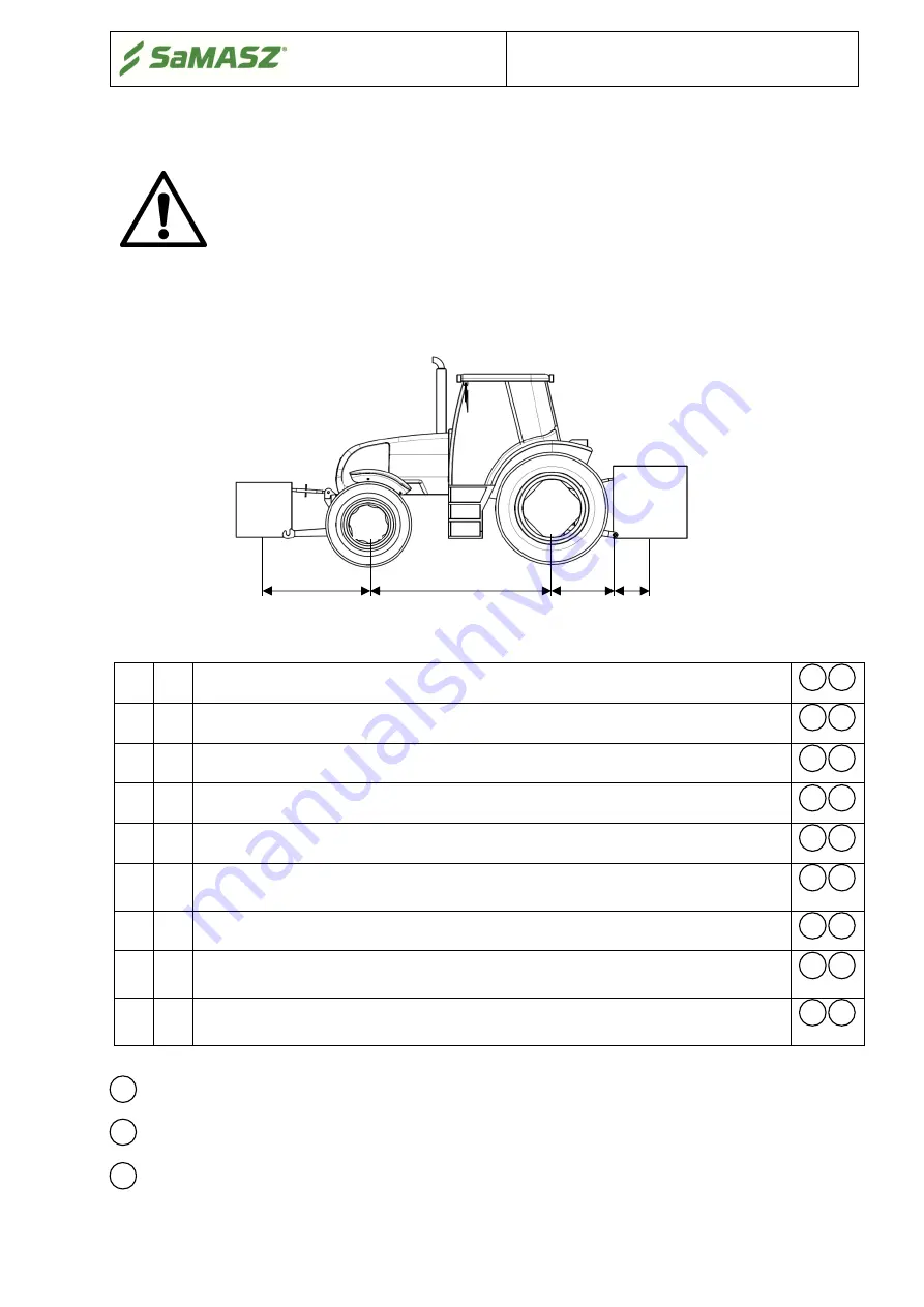 SaMASZ Z2-780 Operator'S Manual Download Page 43