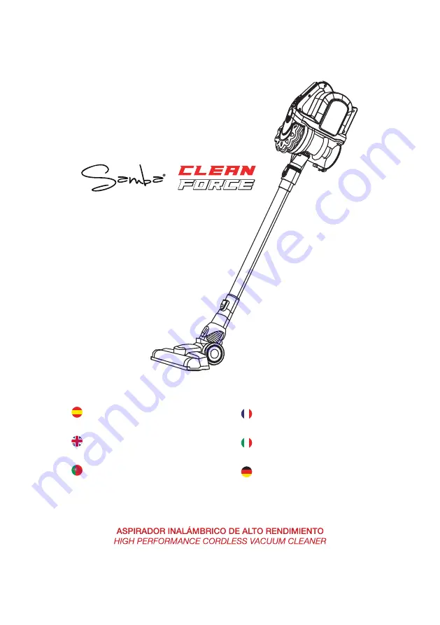 Samba CLEAN FORCE Скачать руководство пользователя страница 1