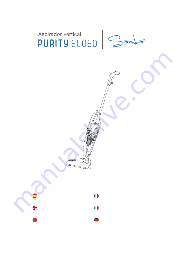 Samba PURITY EC060 Instruction Manual Download Page 1