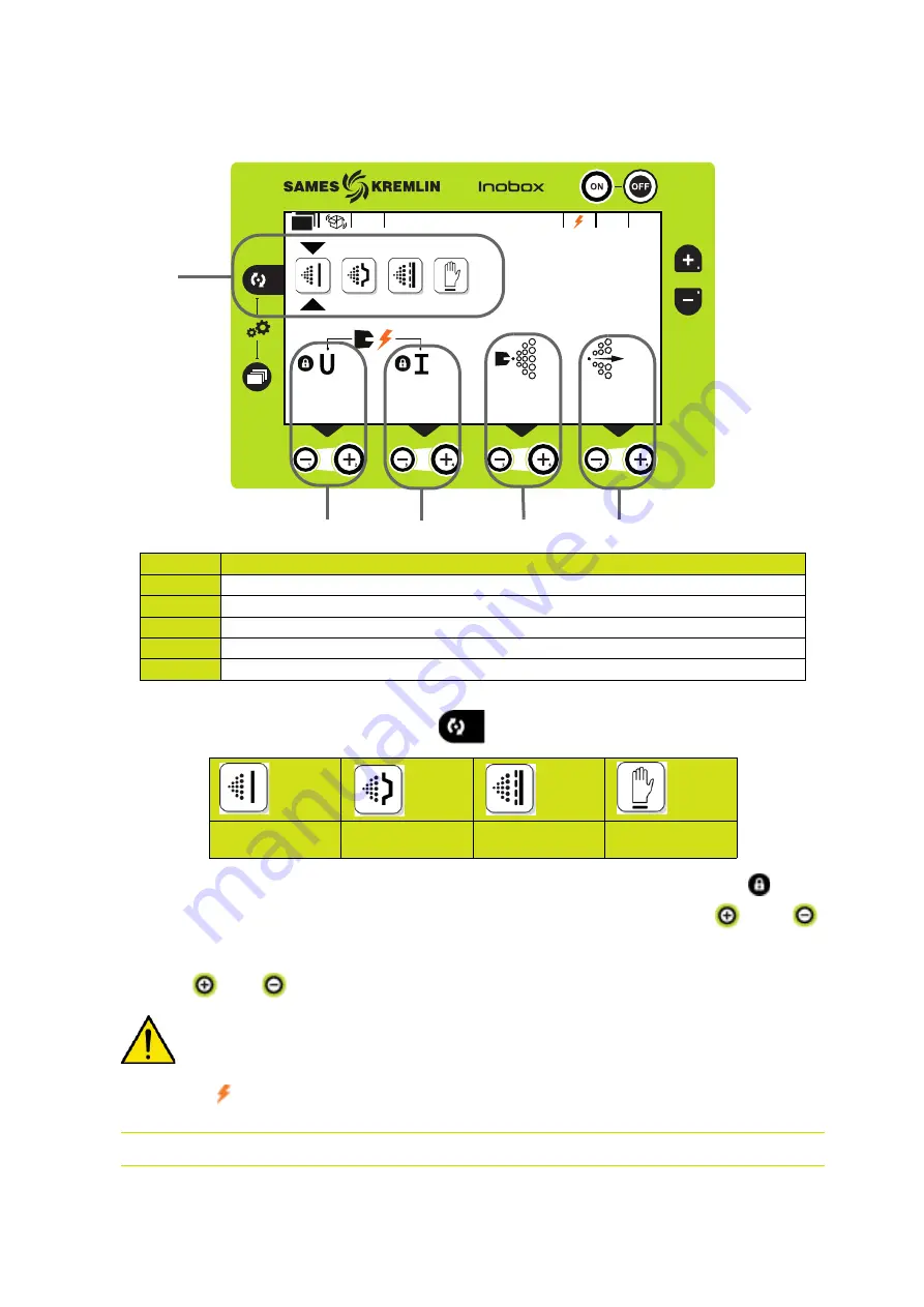 SAMES KREMLIN Inobox User Manual Download Page 16