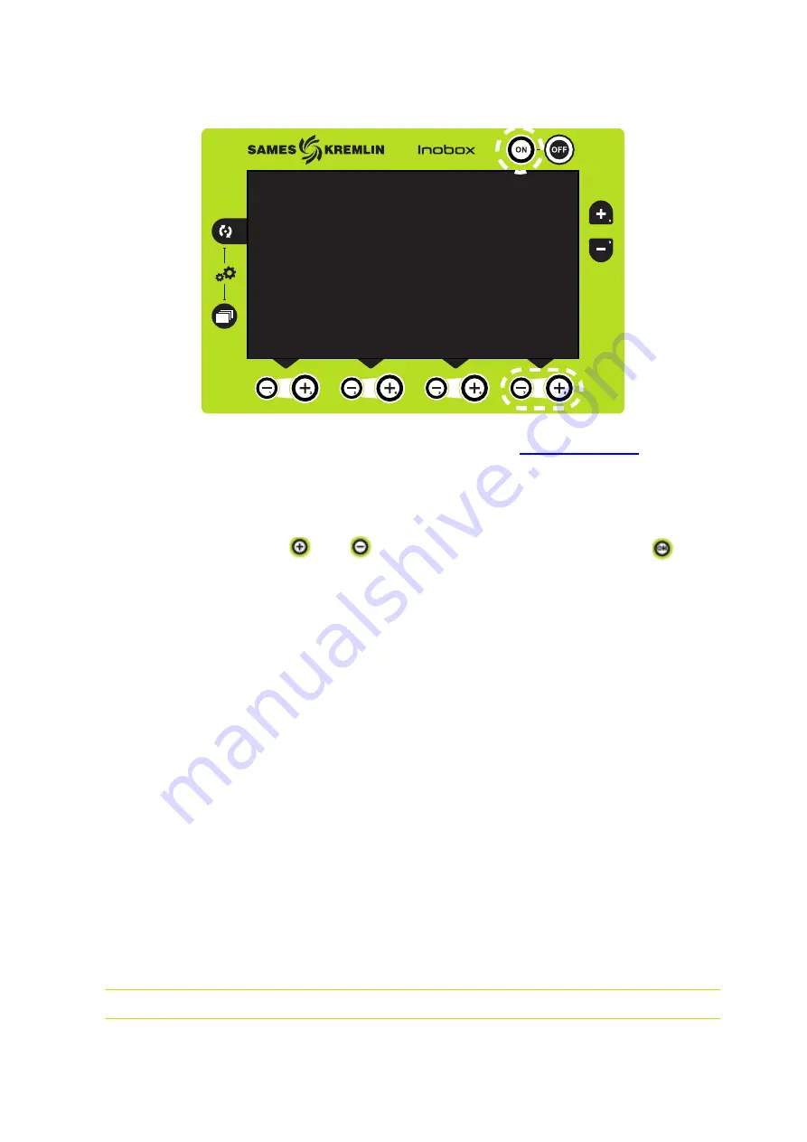 SAMES KREMLIN Inobox User Manual Download Page 30