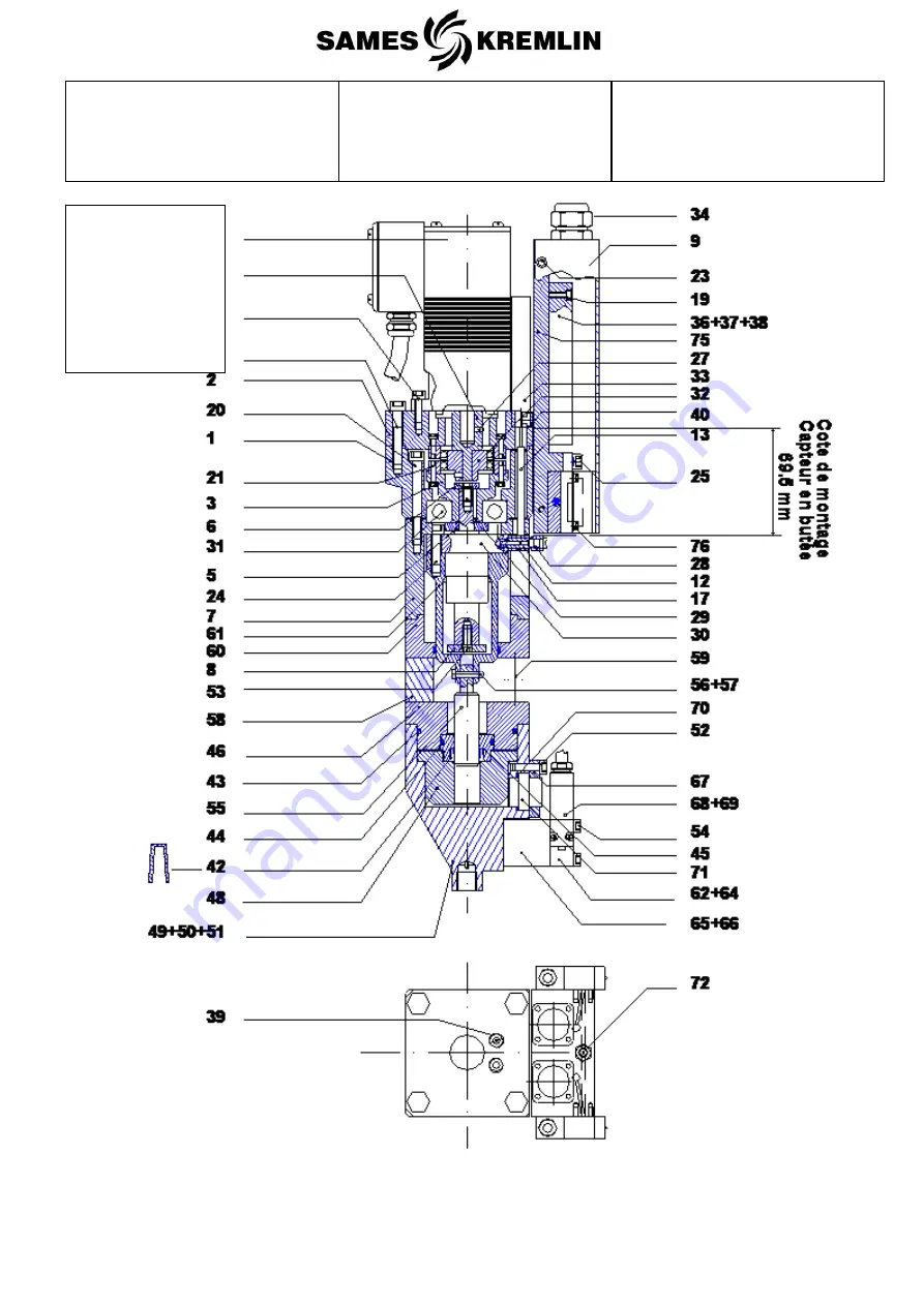 SAMES KREMLIN REGULEX 5 CC Installation And Safety Instructions Download Page 28