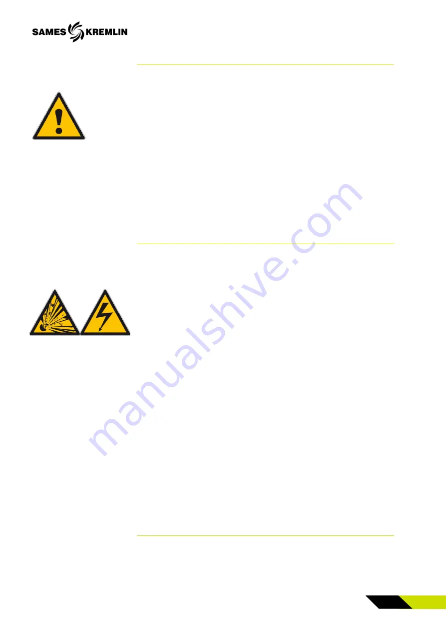 SAMES KREMLIN REX2B1000 User Manual Download Page 11