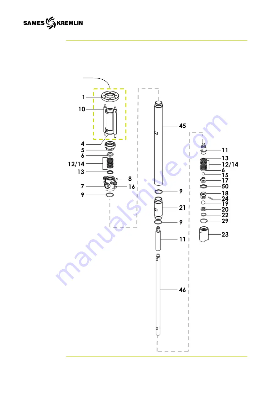 SAMES KREMLIN REXSON 2B0124 User Manual Download Page 49