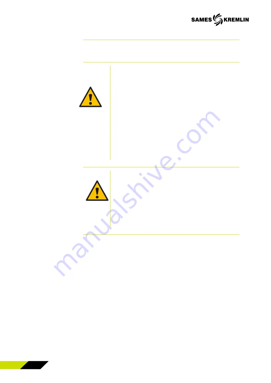 SAMES KREMLIN REXSON 2B1000 User Manual Download Page 34