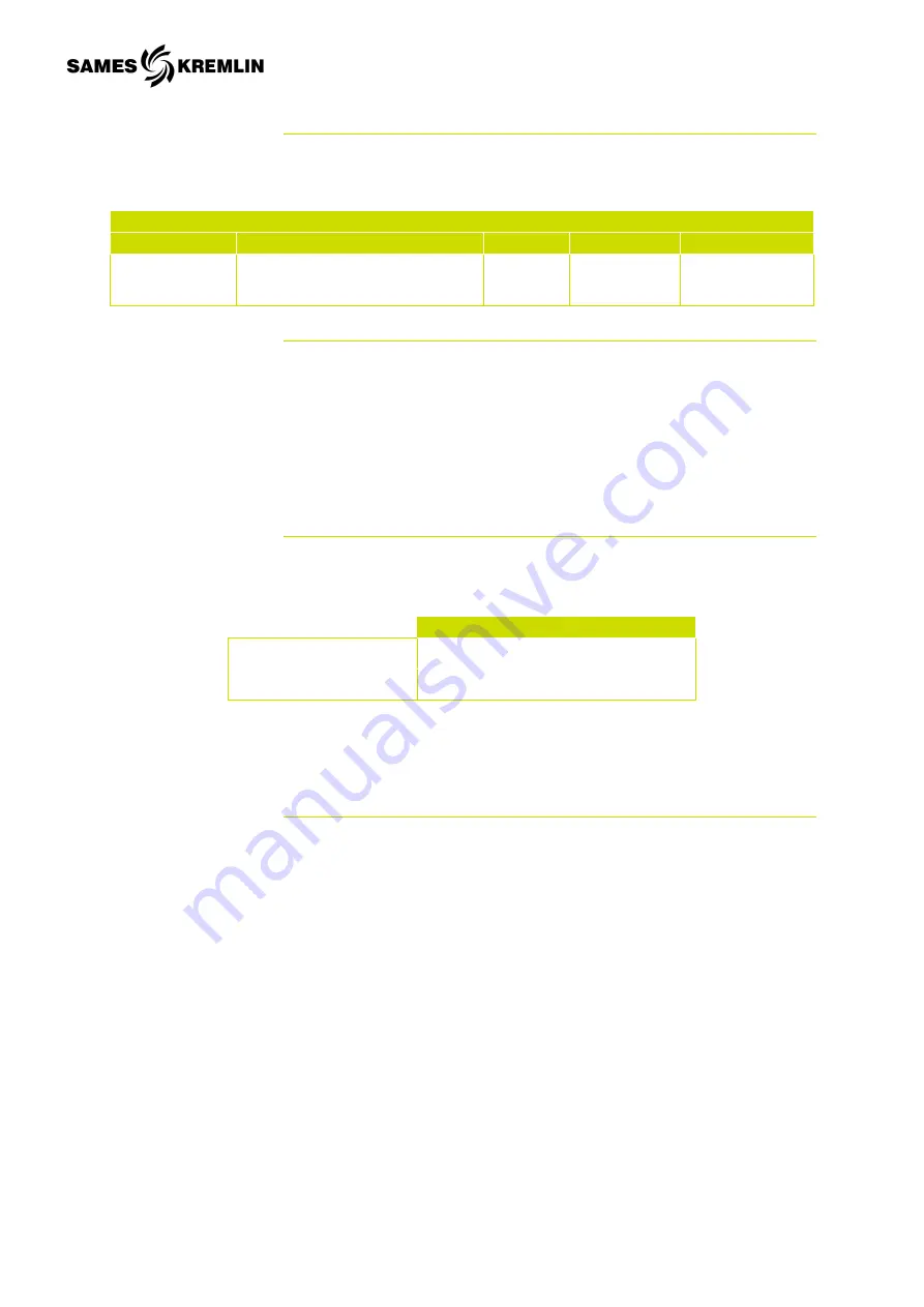 SAMES KREMLIN REXSON 4B6000 User Manual Download Page 5