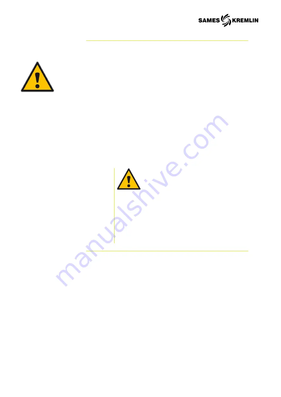 SAMES KREMLIN REXSON 4B6000 User Manual Download Page 12