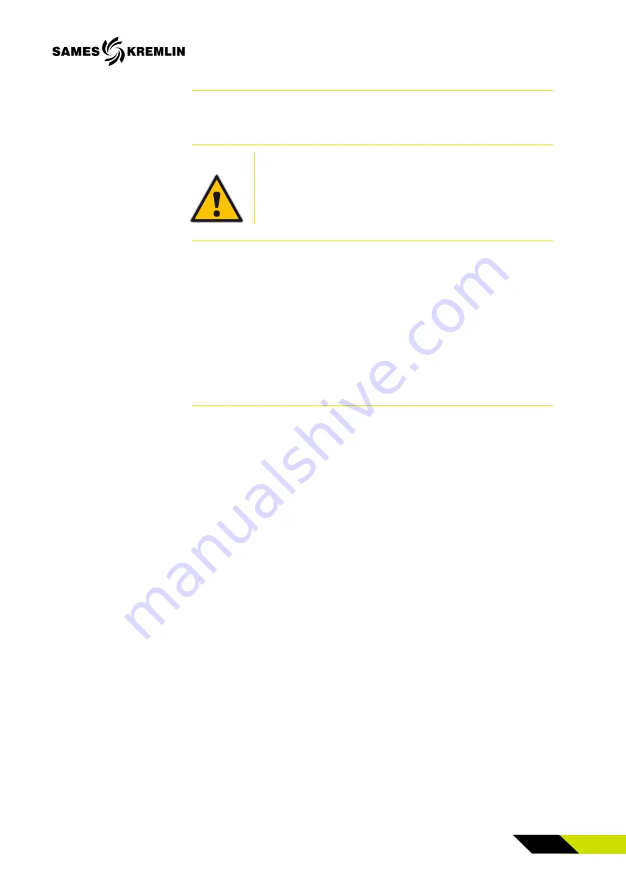 SAMES KREMLIN REXSON SH0060 User Manual Download Page 35