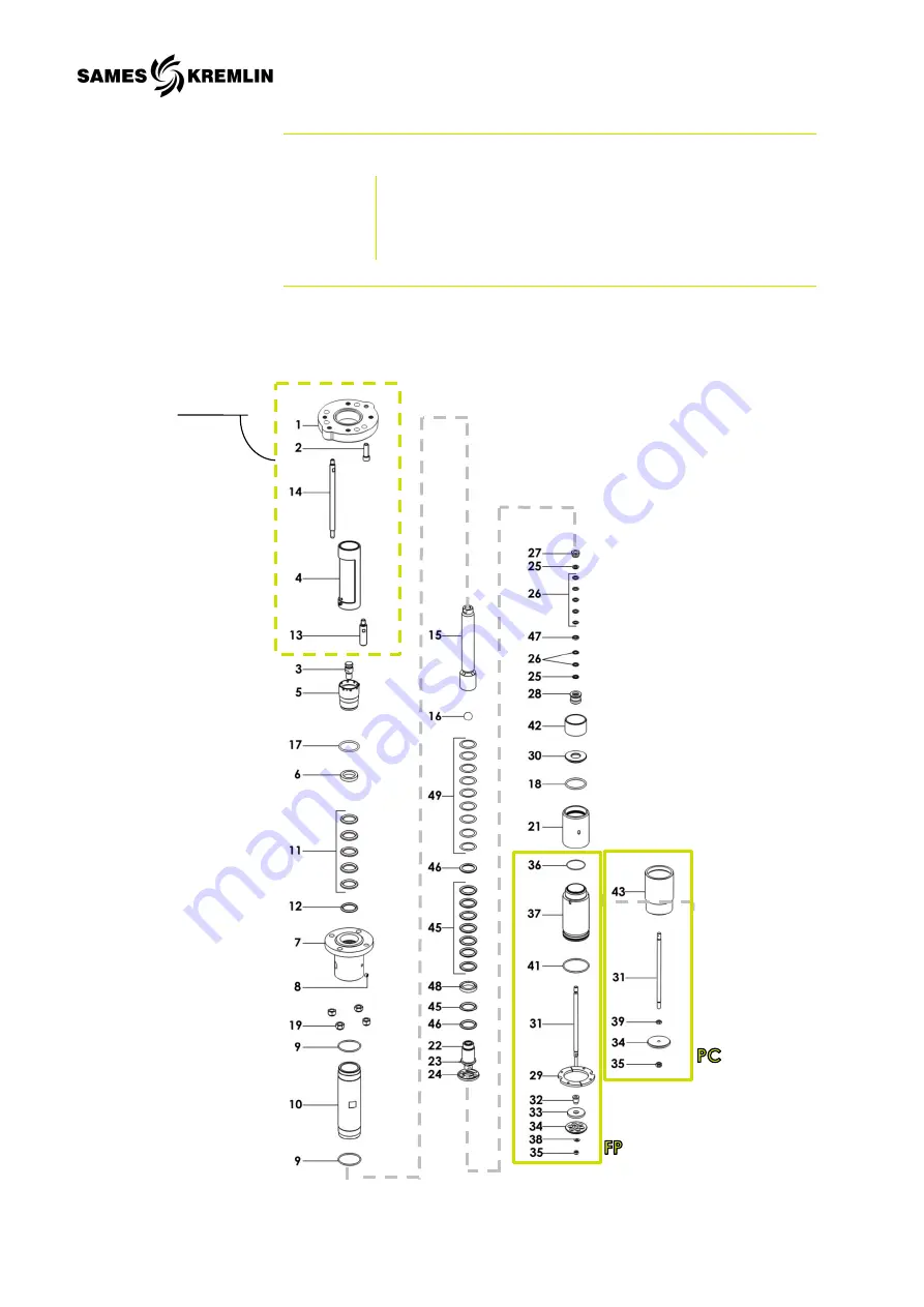 SAMES KREMLIN REXSON SH0715 Скачать руководство пользователя страница 45