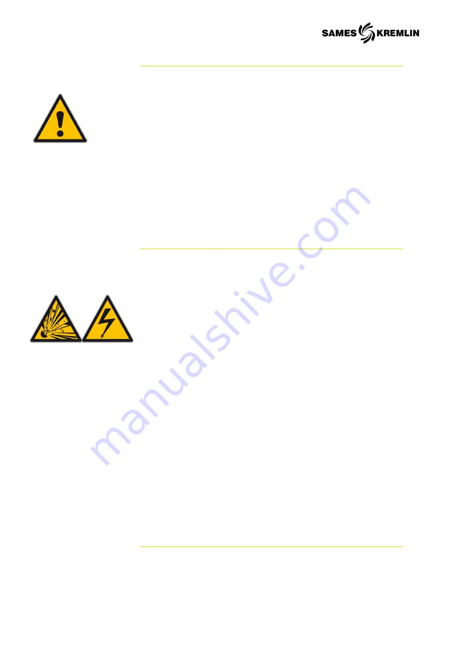 SAMES KREMLIN REXSON SH60 User Manual Download Page 10