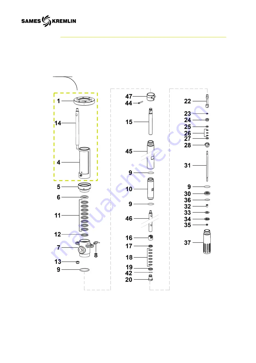 SAMES KREMLIN REXSON SH60 Скачать руководство пользователя страница 45