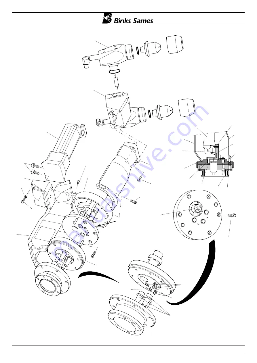 SAMES KREMLIN SRV 028 TWIN 60 Instruction Manual Download Page 12