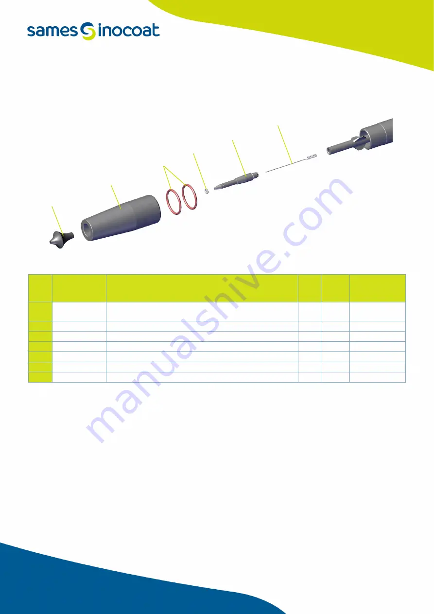 Sames Inocoat Inogun M Instruction Manual Download Page 57