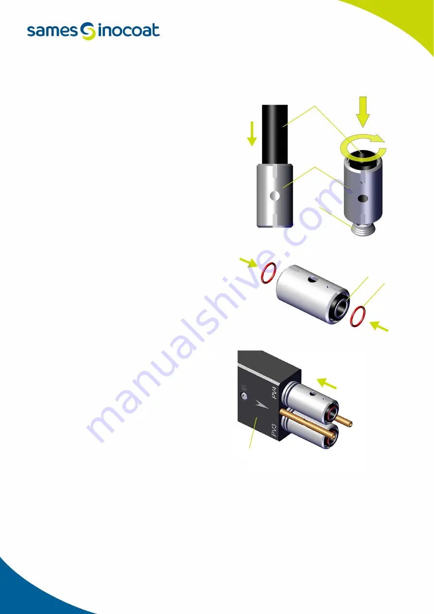 Sames Inocoat Inotransfer Instruction Manual Download Page 25