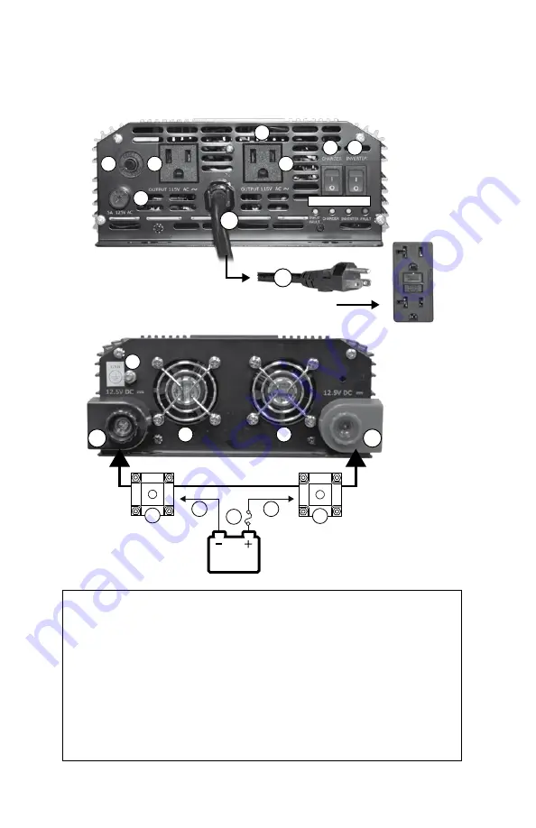 Samlexpower SAM-1500C-12 Скачать руководство пользователя страница 10