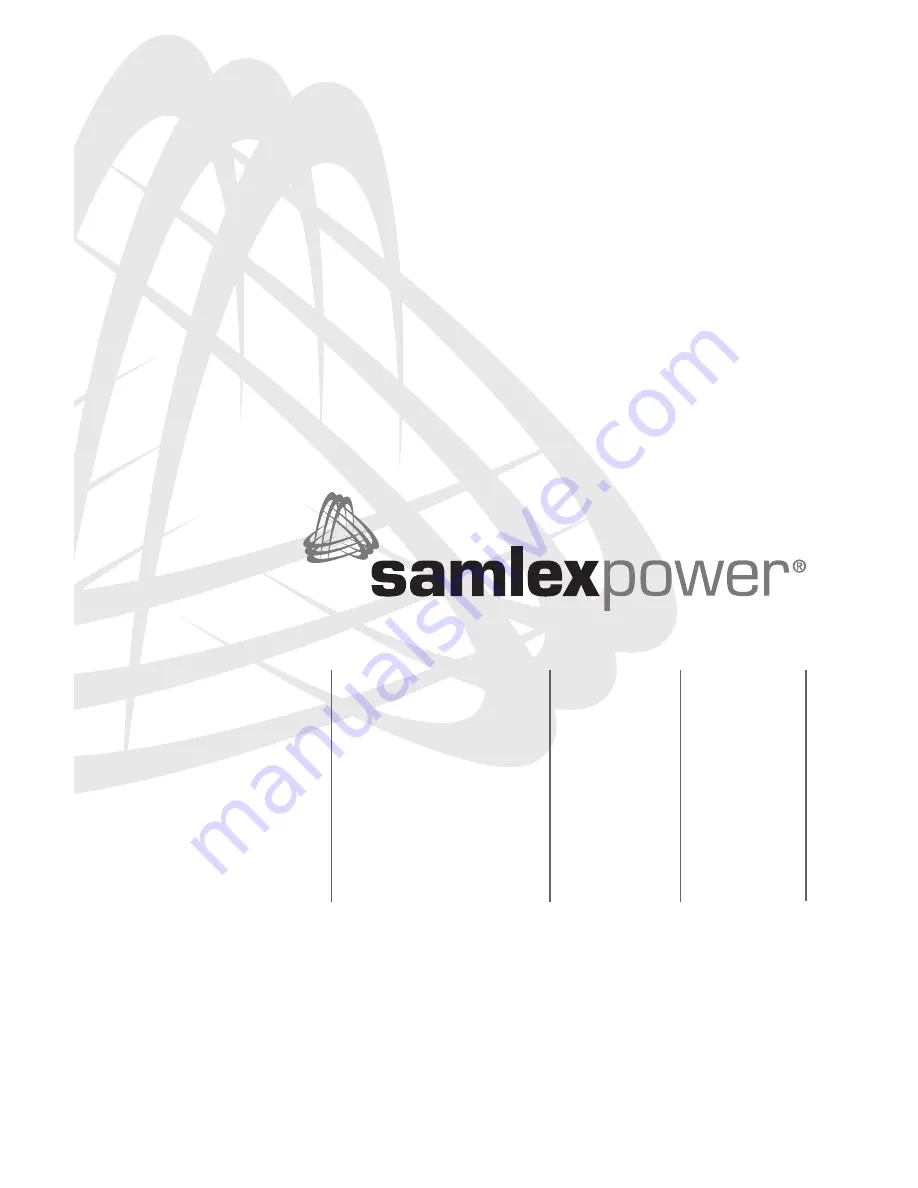 Samlexpower SeC-1215UL Owner'S Manual Download Page 25