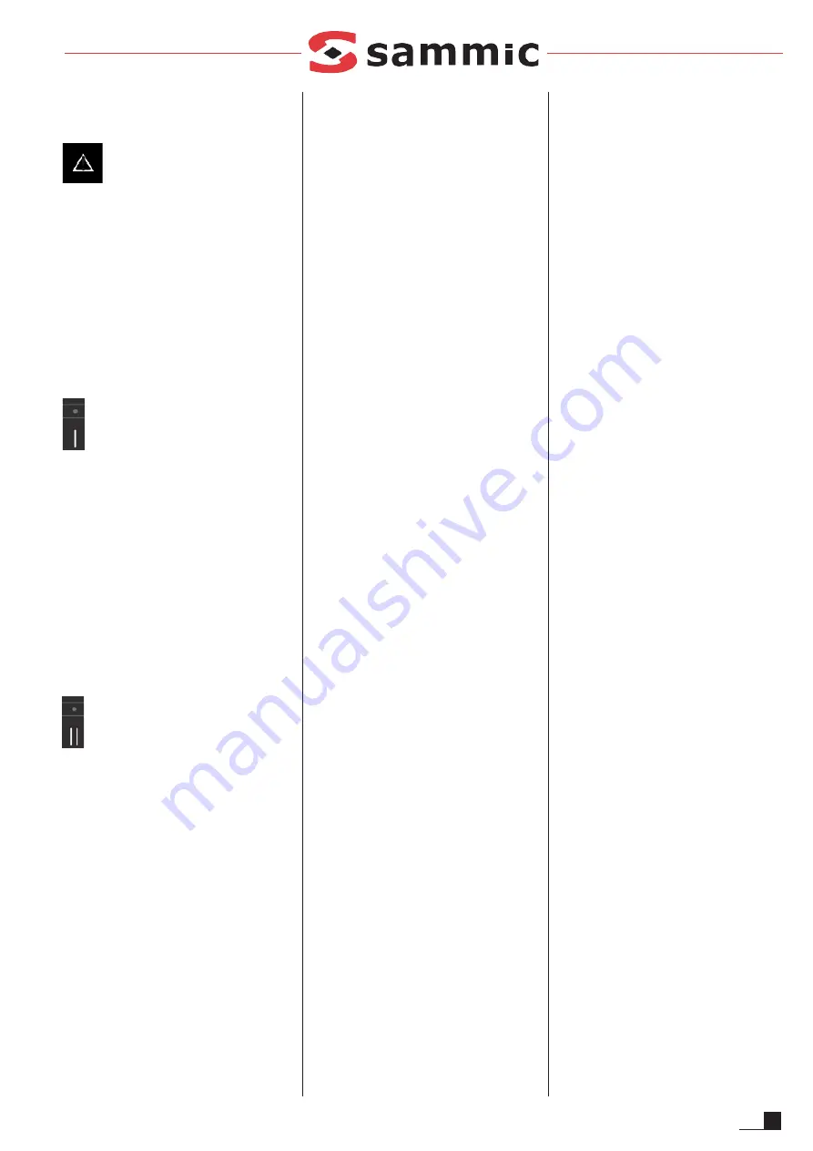 Sammic 1050700 User Manual Download Page 3