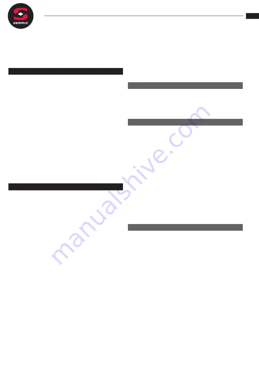 Sammic CA-3V User Manual Download Page 5