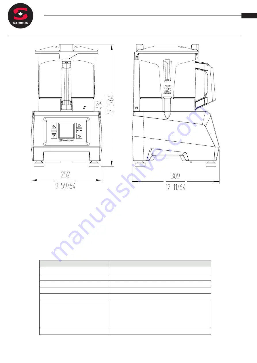 Sammic CK-24V User Manual Download Page 13