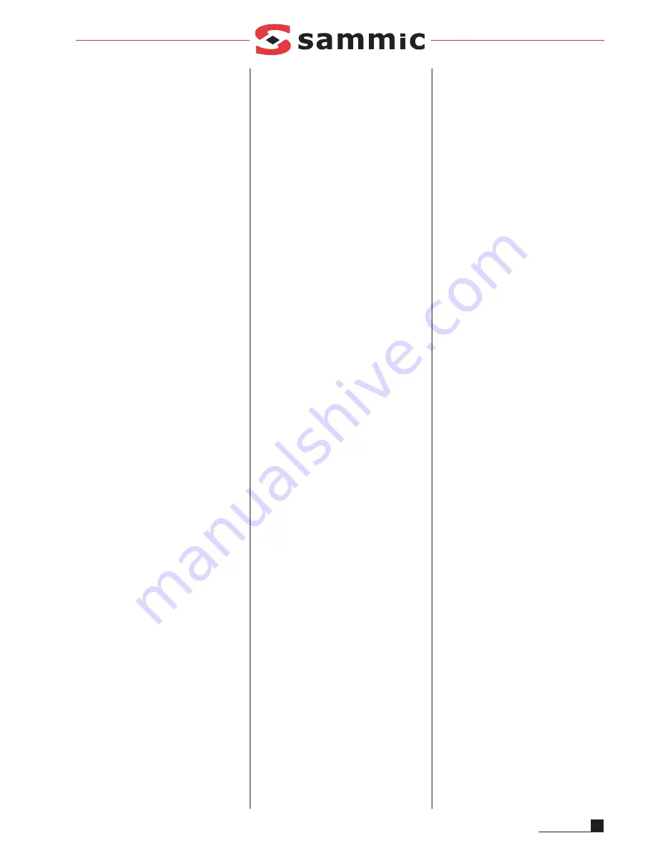 Sammic SH-215 User Manual Download Page 15