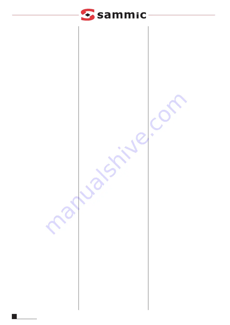 Sammic ST-252 User Manual Download Page 6