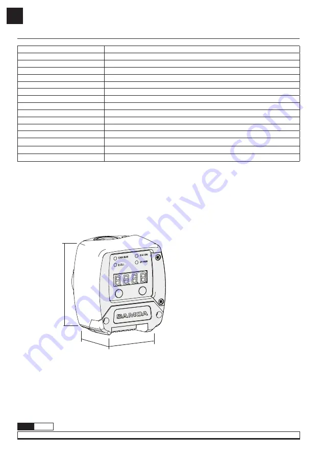 Samoa 381 513 Quick Start Manual Download Page 12