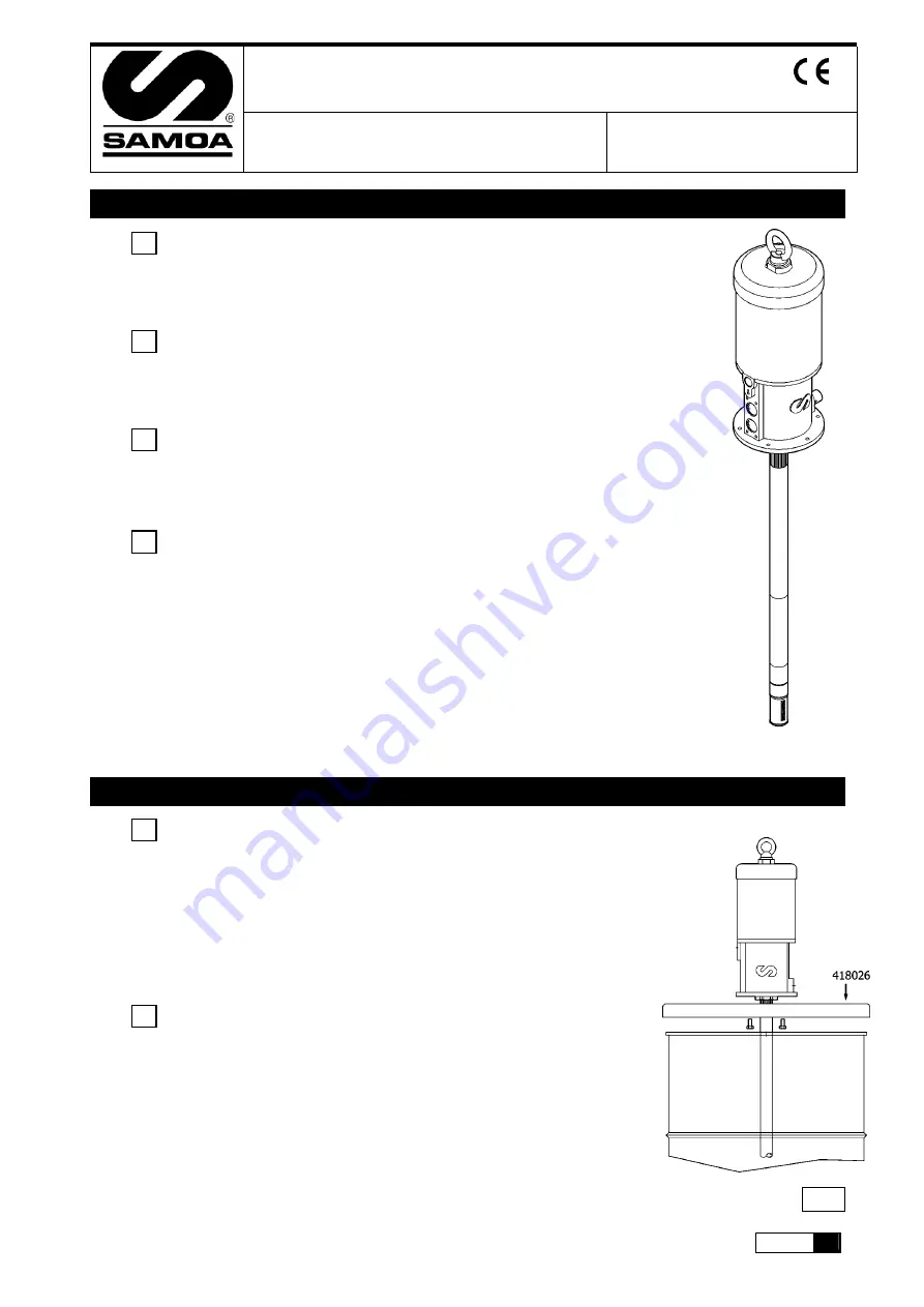 Samoa 401 000 Parts And Technical Service Manual Download Page 1