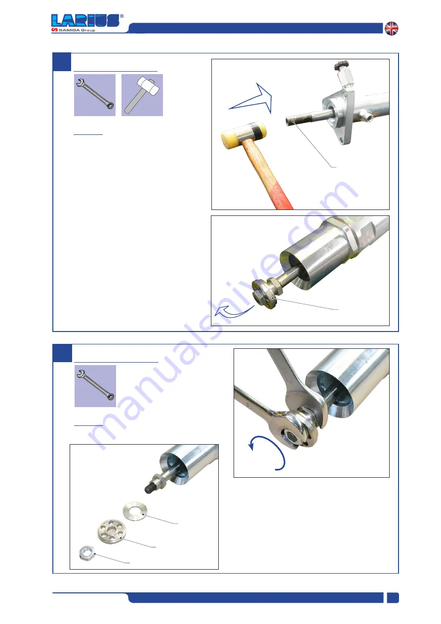 Samoa LARIUS 99500 Operating And Maintenance Manual Download Page 17