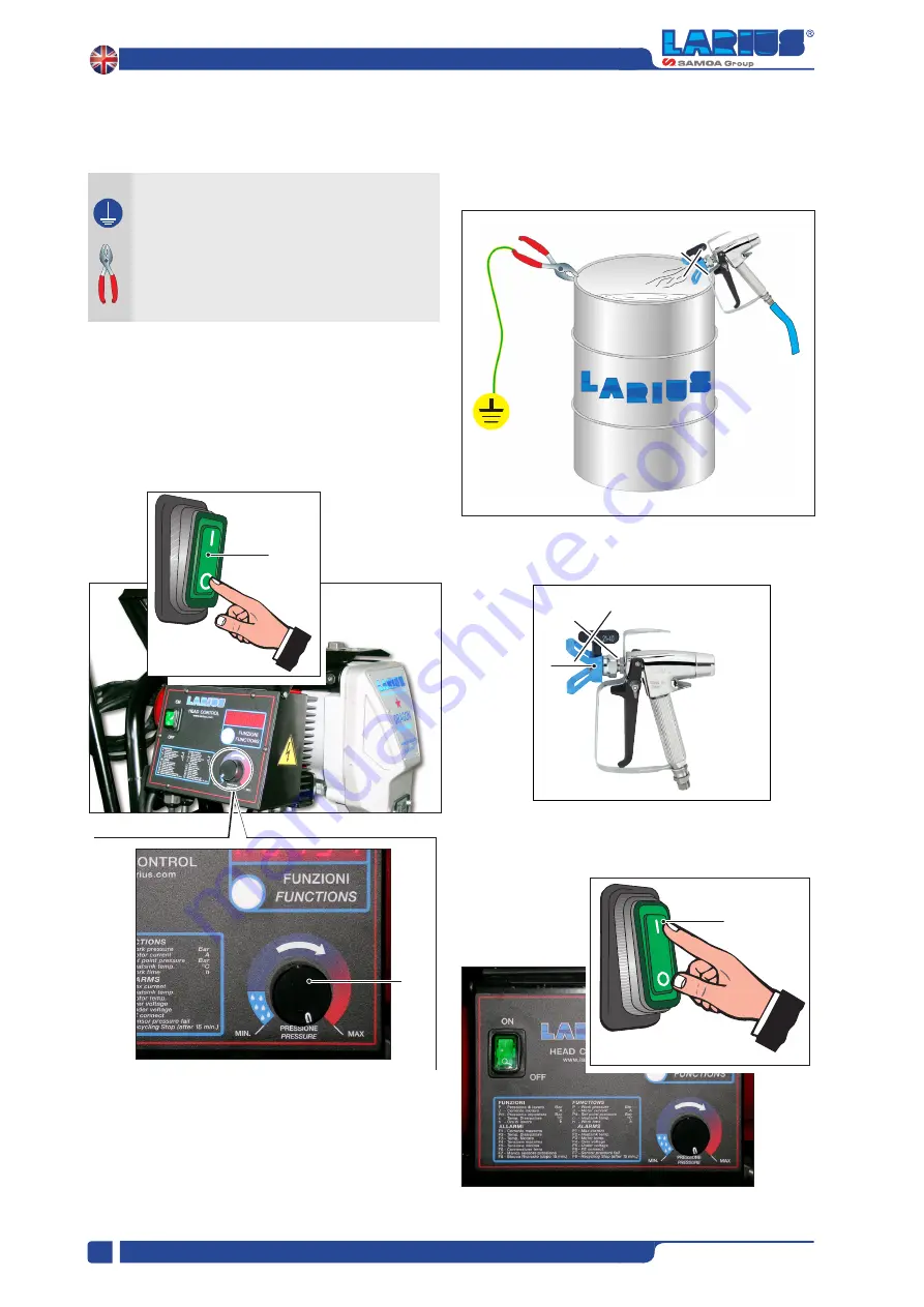 Samoa LARIUS DRAGON Operating And Maintenance Manual Download Page 14