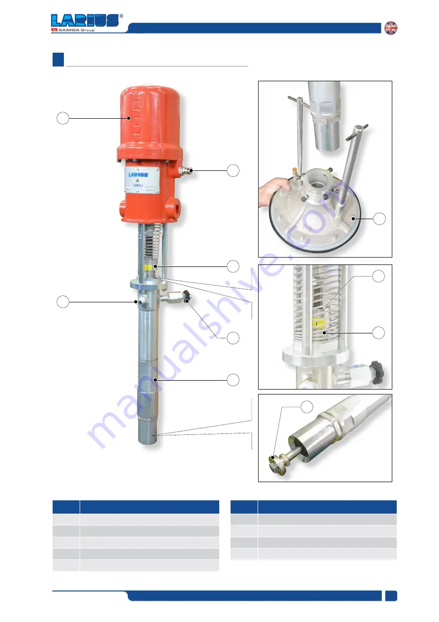 Samoa Larius GHIBLI 26:1 EXT Operating And Maintenance Manual Download Page 7