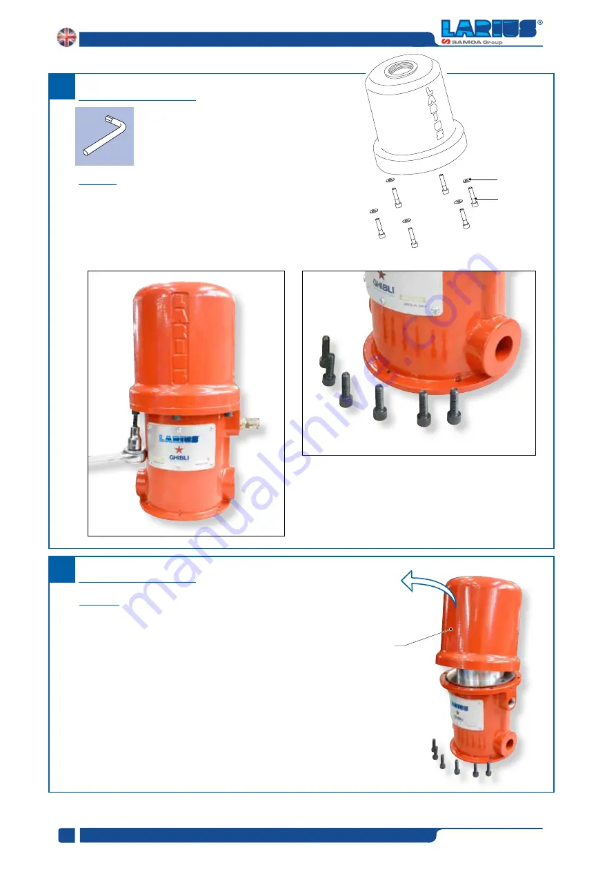 Samoa Larius GHIBLI 26:1 EXT Operating And Maintenance Manual Download Page 28