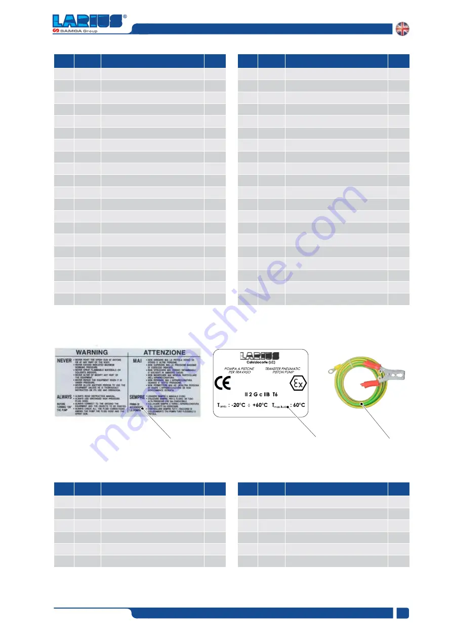 Samoa Larius GHIBLI 26:1 EXT Operating And Maintenance Manual Download Page 33