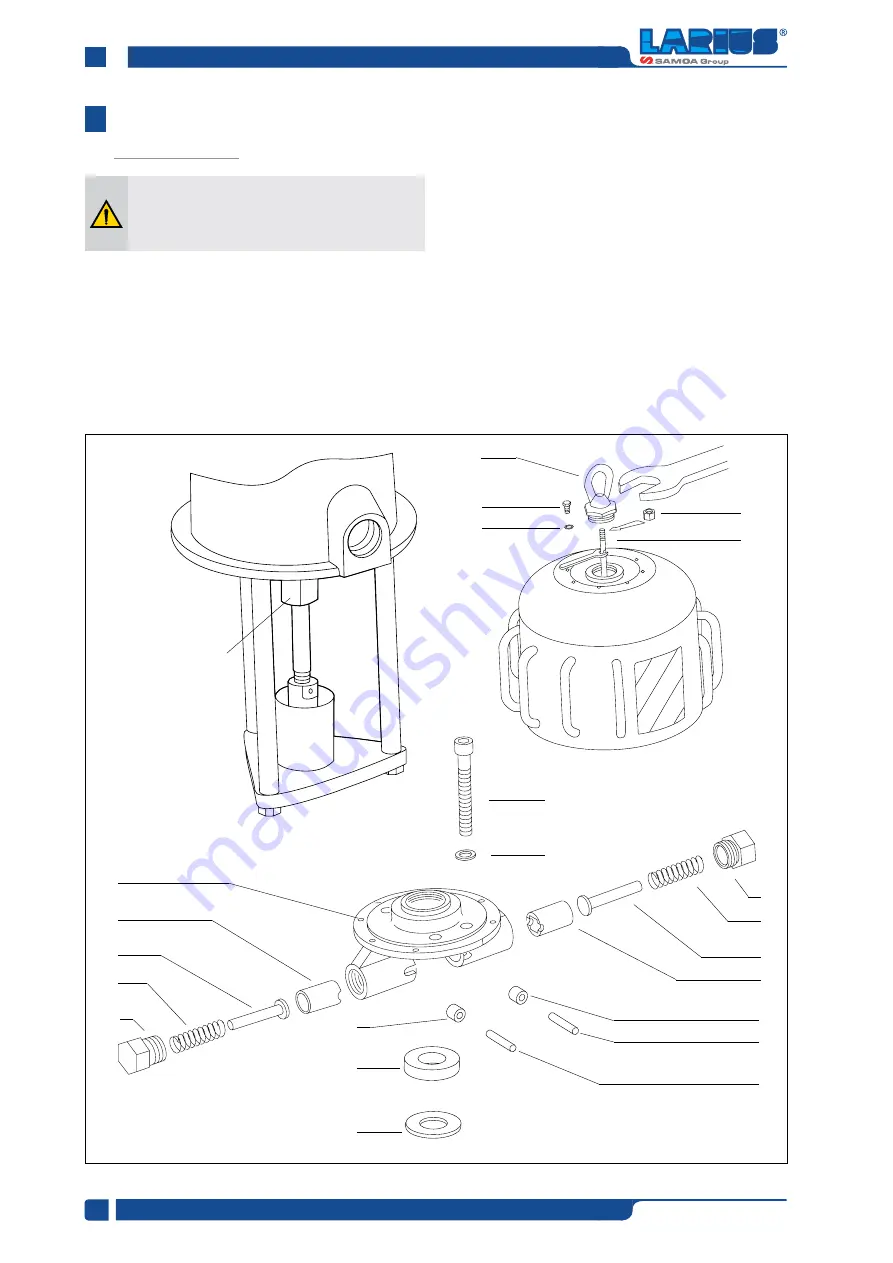 Samoa LARIUS NOVA 20 1 SFERA Operating And Maintenance Manual Download Page 16