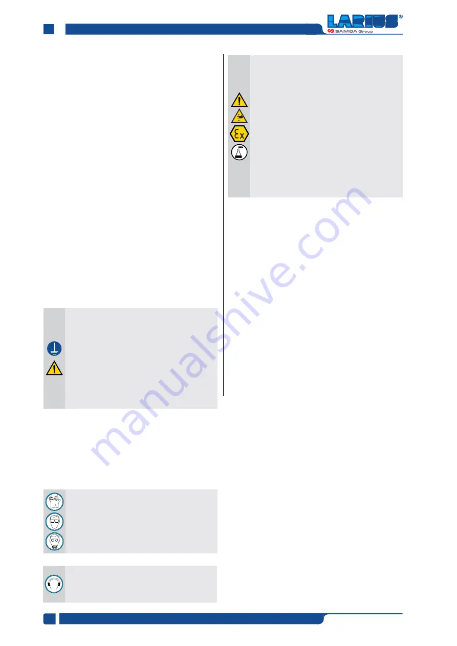 Samoa LARIUS NOVA 20 1 SFERA Operating And Maintenance Manual Download Page 38