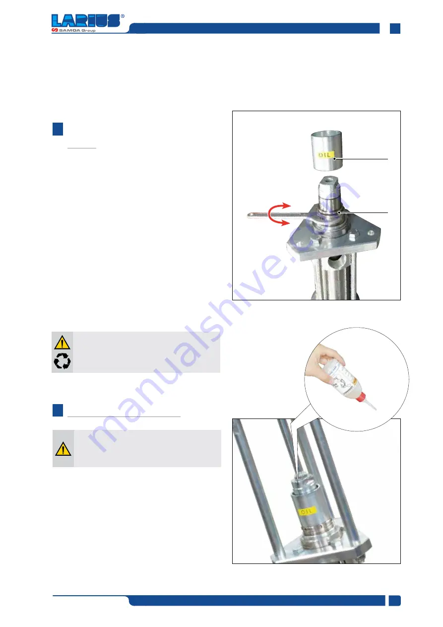 Samoa LARIUS NOVA 20 1 SFERA Operating And Maintenance Manual Download Page 45