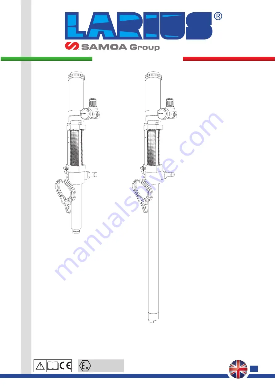 Samoa Larius P33 1:1 Operating And Maintenance Manual Download Page 1