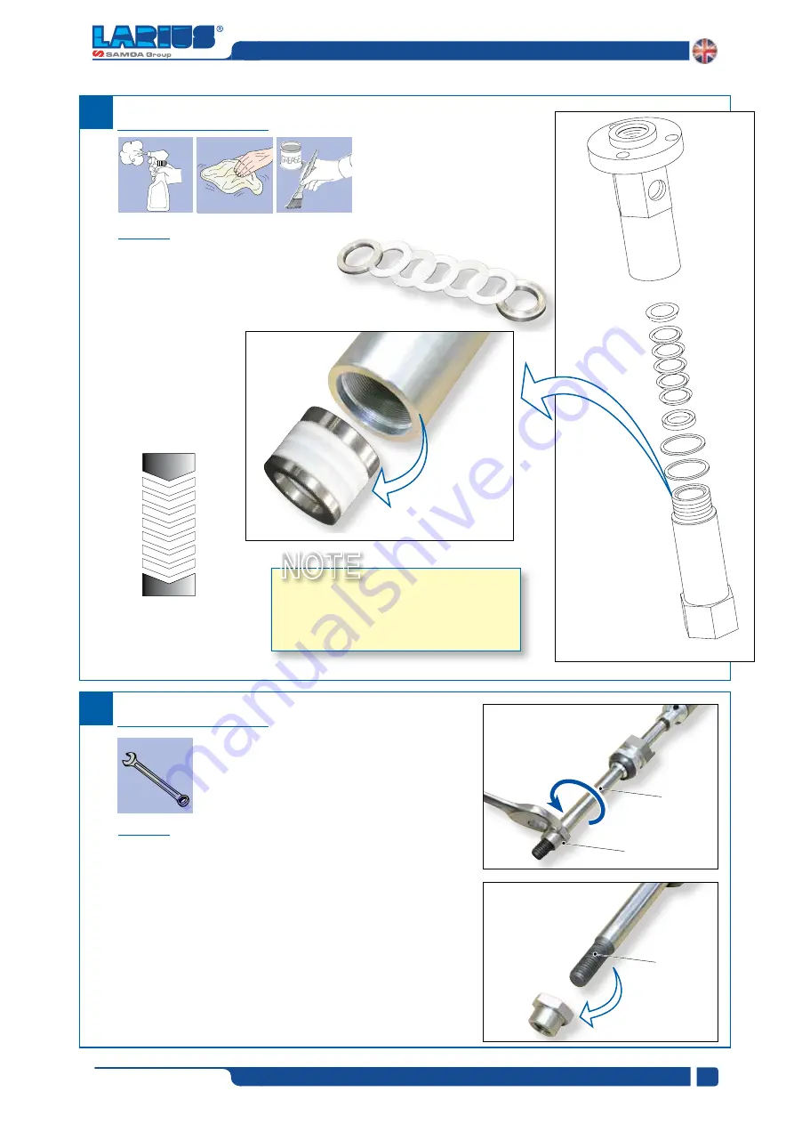 Samoa Larius Vega 13:1 Operating And Maintenance Manual Download Page 23